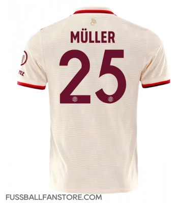 Bayern Munich Thomas Muller #25 Replik 3rd trikot 2024-25 Kurzarm